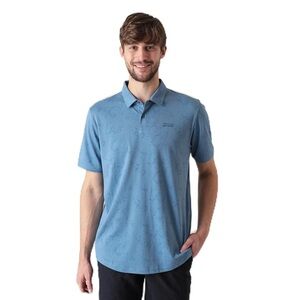 Travis Mathew Light Blue Polo Shirt